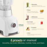 Cuisinart Hurricane® 48 oz Glass Jar Blender, white