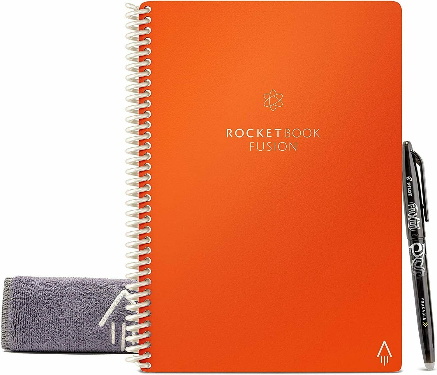 Rocketbook Fusion Smart Reusable Notebook Pen & Microfiber Cloth Executive Size