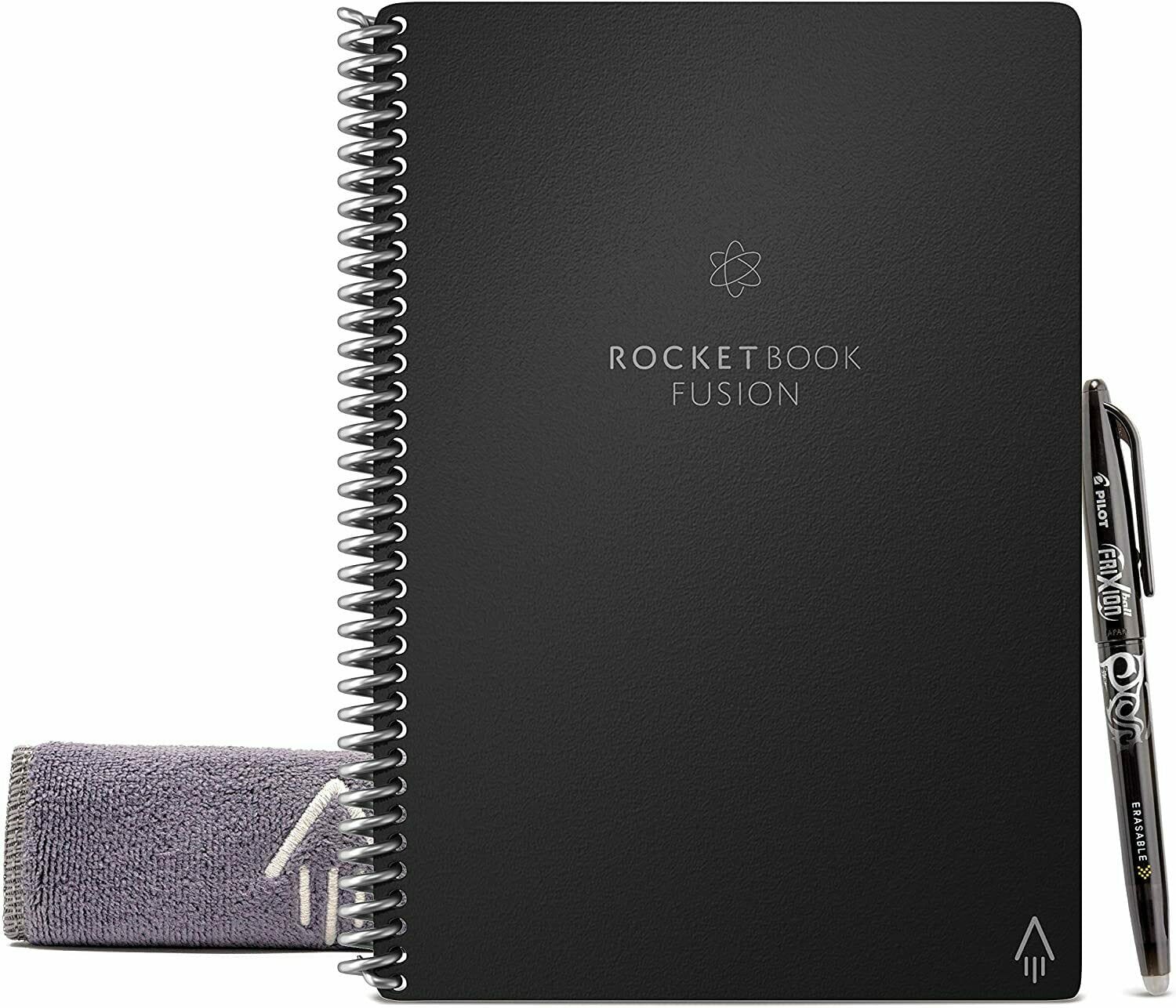 Rocketbook Fusion Smart Reusable Notebook Pen & Microfiber Cloth Executive Size