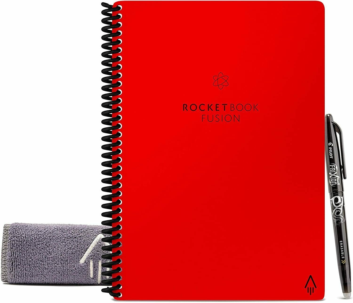 Rocketbook Fusion Smart Reusable Notebook Pen & Microfiber Cloth Executive Size