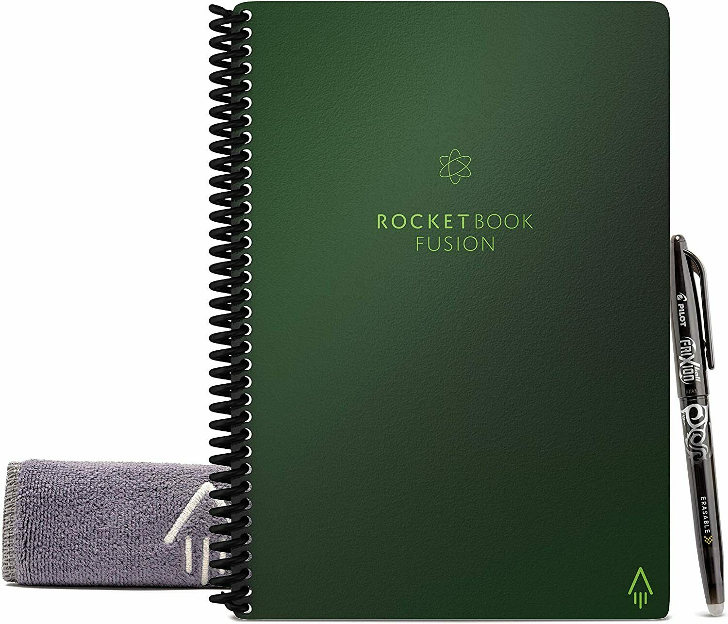 Rocketbook Fusion Smart Reusable Notebook Pen & Microfiber Cloth Executive Size