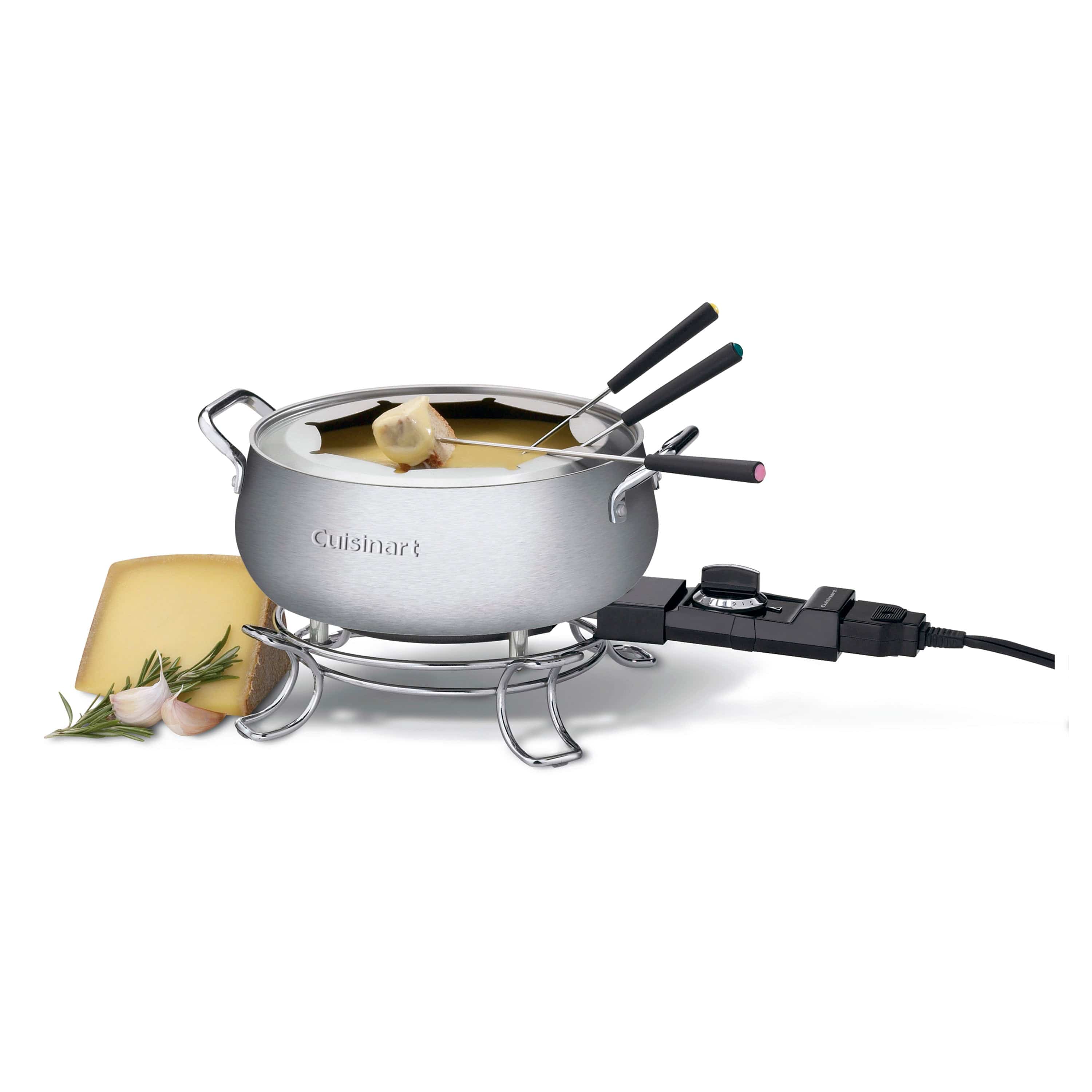 Cuisinart Electric Fondue Pot, Silver