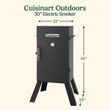 Cuisinart 30" Electric Smoker, Black