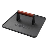 Cuisinart XL Cast Iron Griddle Press, 10"L x 10"W