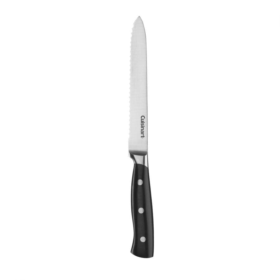 Cuisinart 5" Serrated Utility Knife, Black