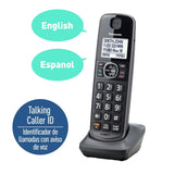 Panasonic 3-Handset Expandable Cordless Phone System with Answering System - Certified Refurbished