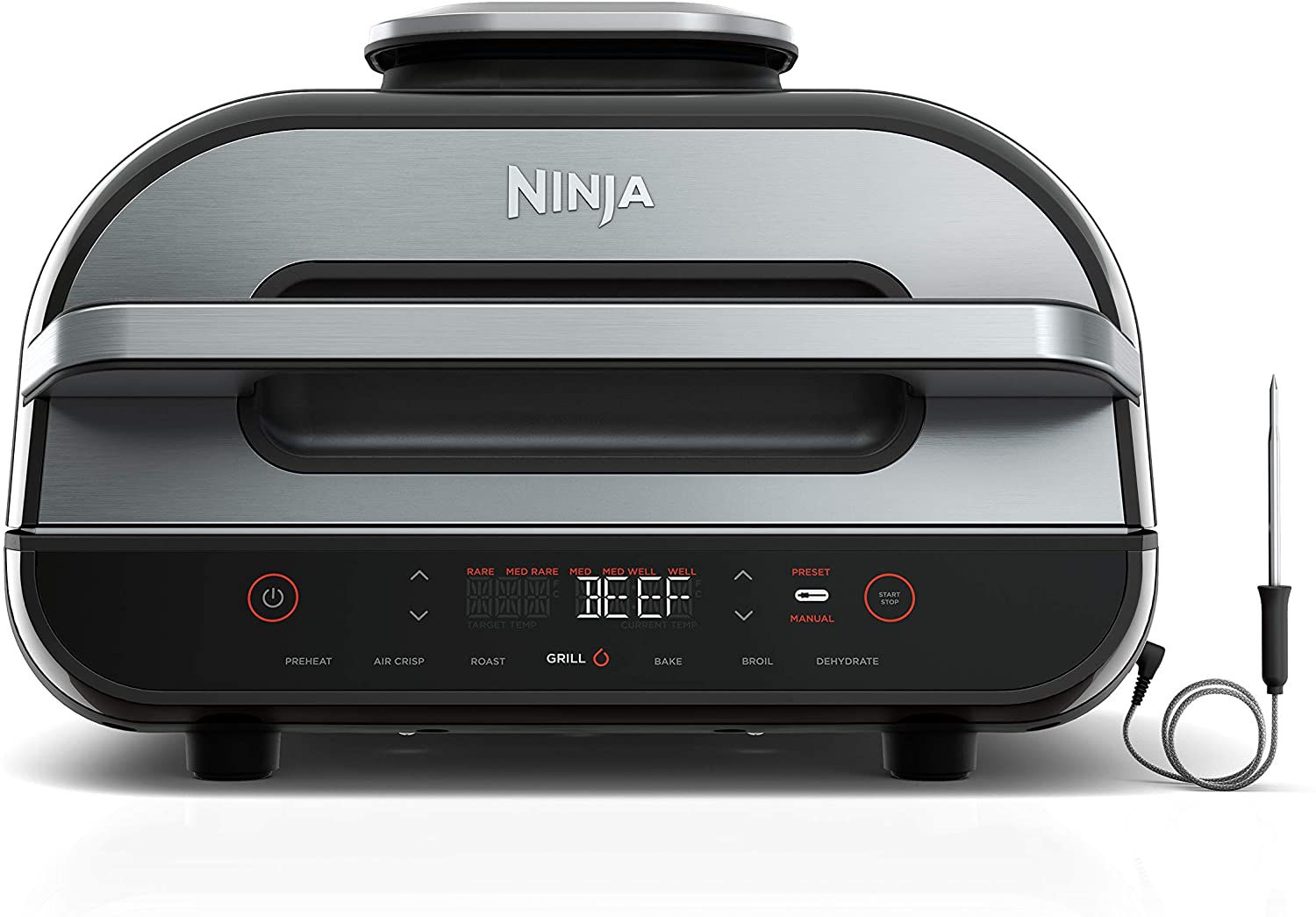 Ninja FG551H Foodi Smart 6 in 1 Indoor Grill with Air Fryer