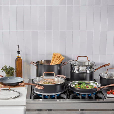 Cuisinart 11pc Matte Black Elegance Set, Black