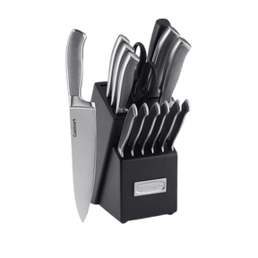 Cuisinart Graphix 15 Piece Knife Block Set, Silver