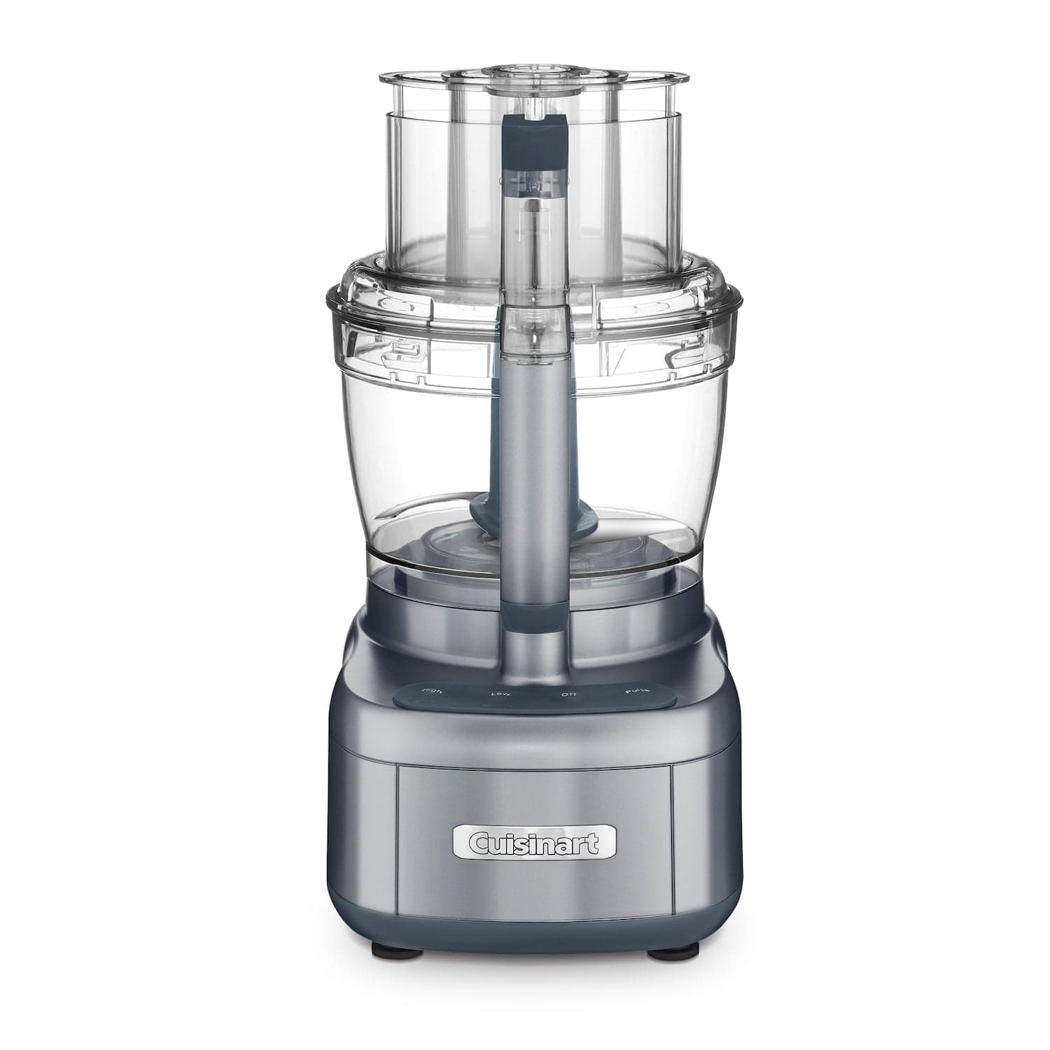 Cuisinart Elemental 13-Cup Food Processor and Dicing Kit, Gunmetal - Certified Refurbished