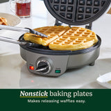Cuisinart 4 Slice Belgian Waffle Maker - Round, Silver