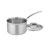 Cuisinart MultiClad Pro 3 Quart Saucepan, Silver
