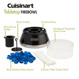 Cuisinart Petite Tabletop Fire Bowl, Black