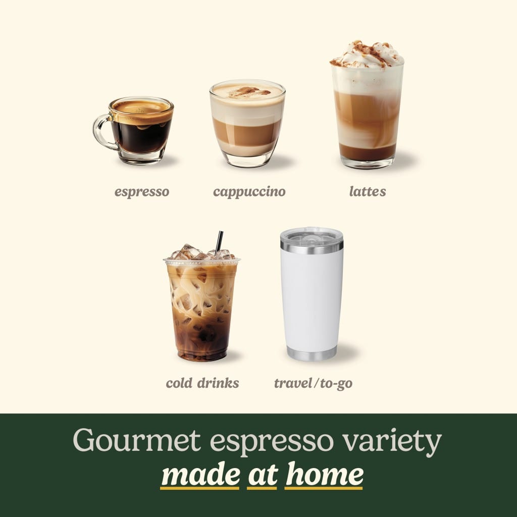 Cuisinart Espresso Bar™ Slim Espresso Machine, Black