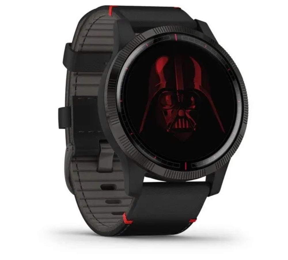 Garmin Legacy Saga Series, Star Wars Darth Vader Inspired Premium Smartwatch, Black - Certified Refurbished