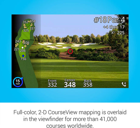 Garmin Approach Z82, Golf GPS Laser Range Finder, Accuracy Within 10" of The Flag, 2-D Course Overlays - Certified Refurbished