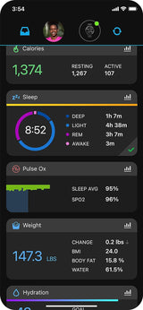 Garmin Vivomove Sport Touchscreen Smartwatch, Black - Certified Refurbished