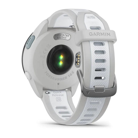 Garmin Forerunner 165 Running Smartwatch, Mist Grey/Whitestone - Certified Refurbished