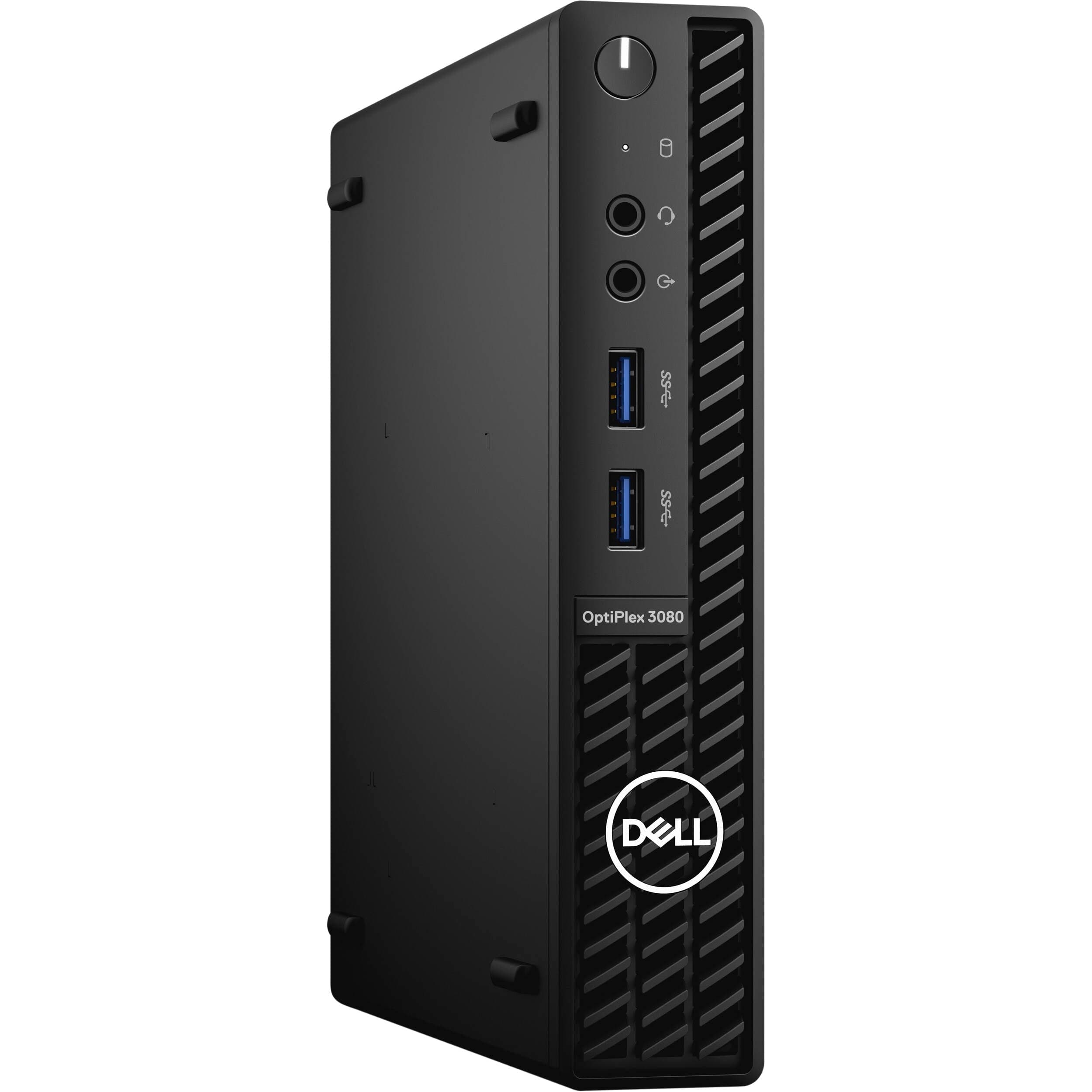 Dell GDR9W-R OptiPlex 3080 Intel Core i5 2.3GHz 8GB DDR4 RAM 256GB SSD Intel UHD Micro Desktop Computer with Wired Keyboard - Certified Refurbished