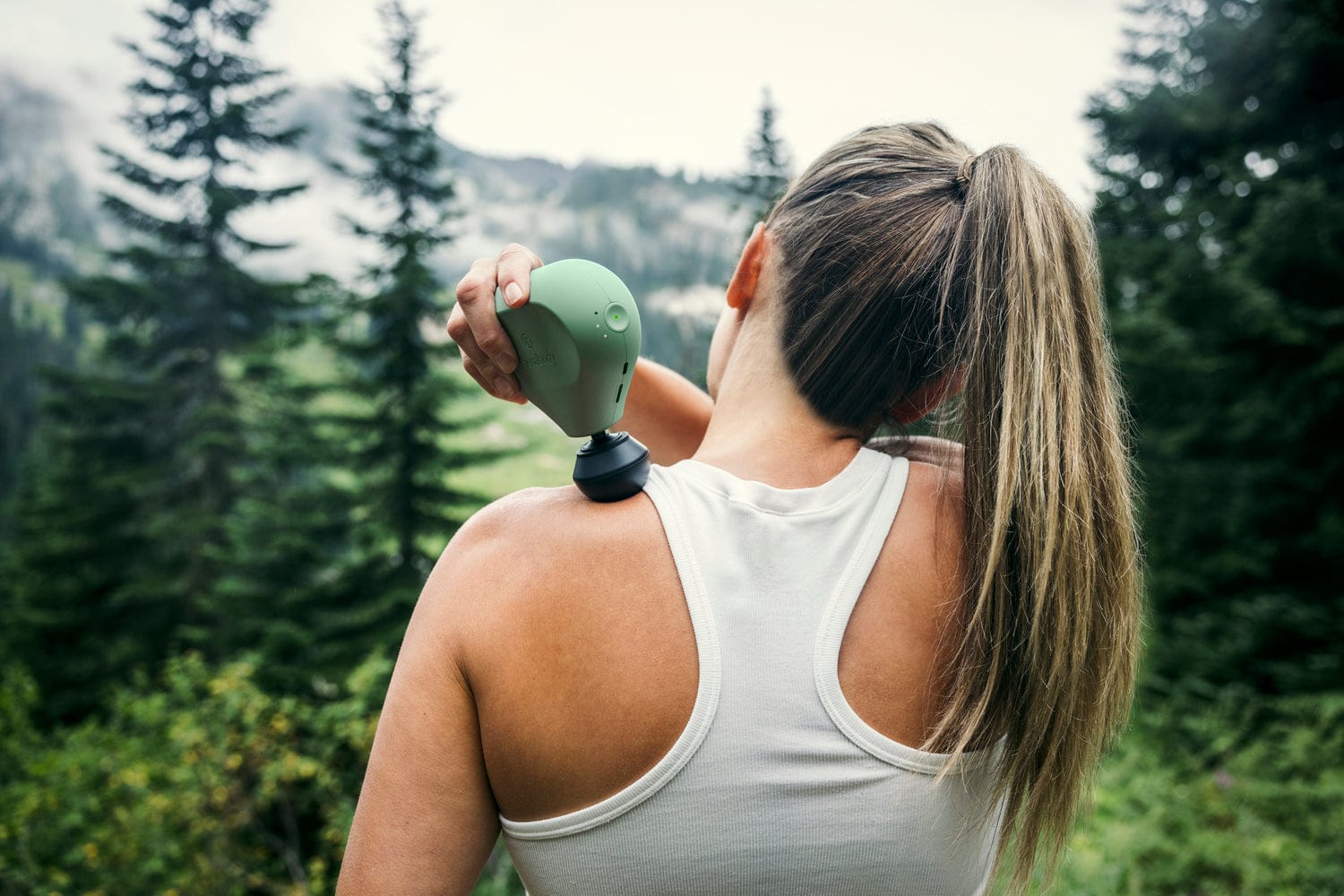 Theragun Mini 2.0 Portable Massage Gun, FDA Registered, Alpine Green - Certified Refurbished