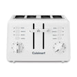 Cuisinart 4 Slice Compact Plastic Toaster, White