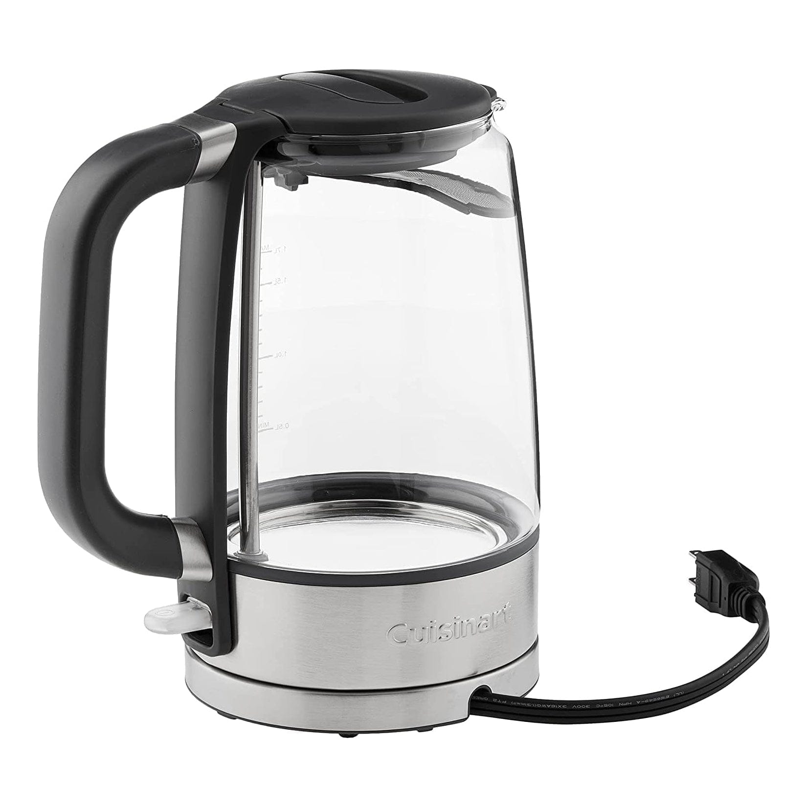 Cuisinart Pro Cordless Electric Kettle, 1.7-Liter Capacity, Stainless Steel/Glass – Certified Refurbished