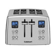 Cuisinart 4 Slice Countdown Metal Toaster, Silver