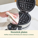 Cuisinart Double Flip Belgian Waffle Maker, Black