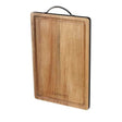 Cuisinart 15" Acacia Cutting Board, Black