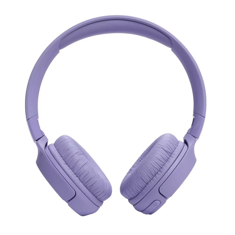 JBL Tune Pure Bass 520BT Wireless On-Ear Bluetooth Headphones, Purple - Certified Refurbished