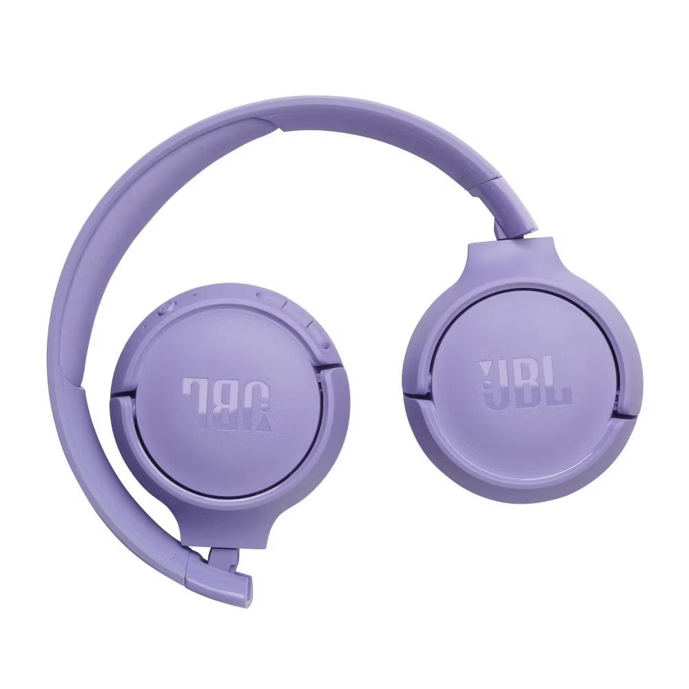 JBL Tune Pure Bass 520BT Wireless On-Ear Bluetooth Headphones, Purple - Certified Refurbished
