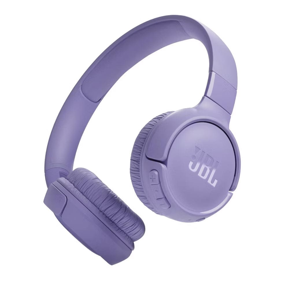 JBL Tune Pure Bass 520BT Wireless On-Ear Bluetooth Headphones, Purple - Certified Refurbished