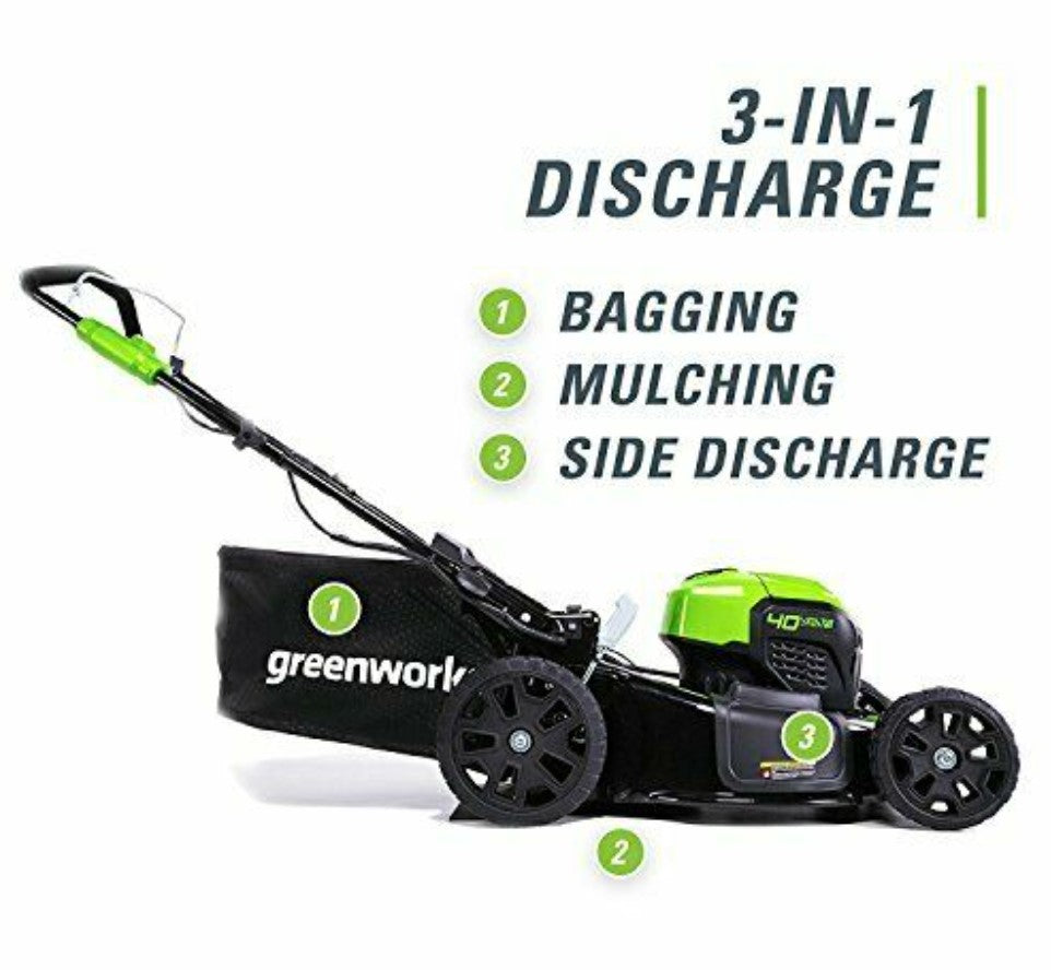 Greenworks GW2506502 40V 21" Brushed Dual Port Mower (Tool Only)
