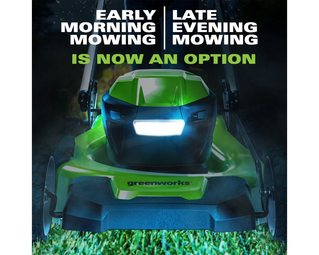 Greenworks 48V 4.0Ah 21" BL SP Mower with Battery