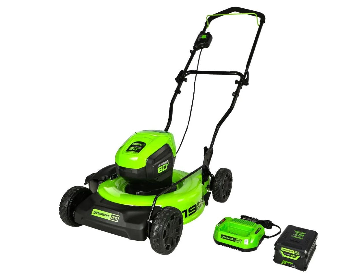 Greenworks GW2531802 60V 5.0Ah 19-in. Mower with Battery