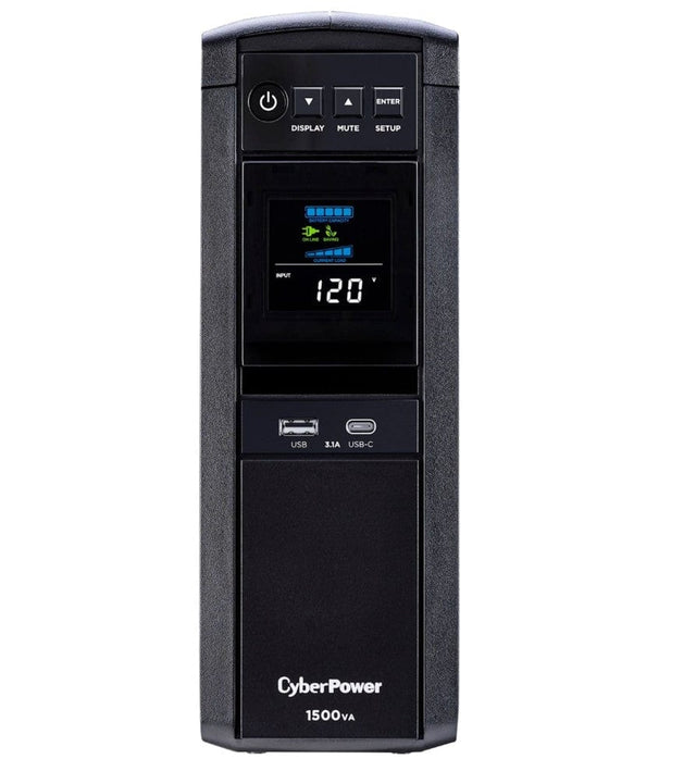 CyberPower Gaming 1500VA Sine Wave LCD UPS - Certified Refurbished