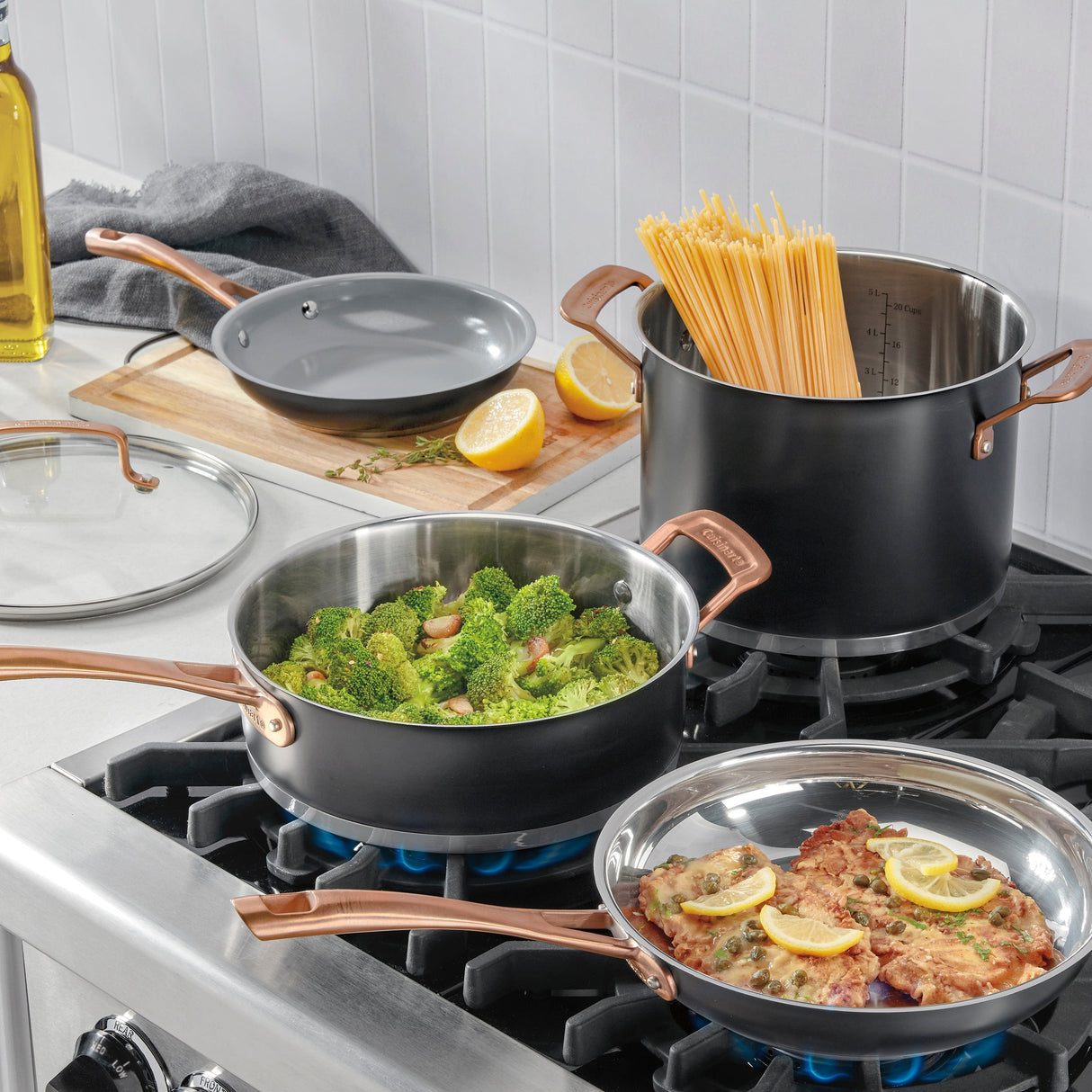 Cuisinart 11pc Matte Black Elegance Set, Black