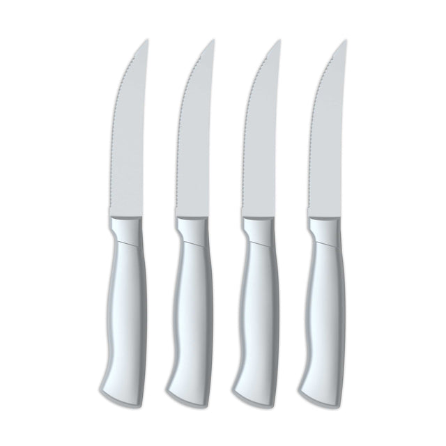 Cuisinart 4pc Stainless Steel Hollow Handle Steak Knife Set, Silver