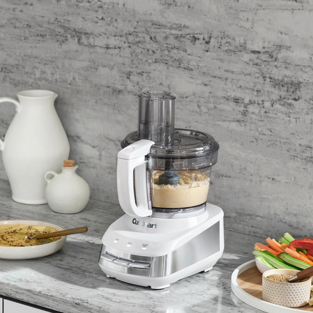 Cuisinart Core Custom 10 Cup Food Processor, White