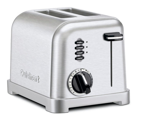 Cuisinart 2 Slice Metal Classic Toaster, Silver