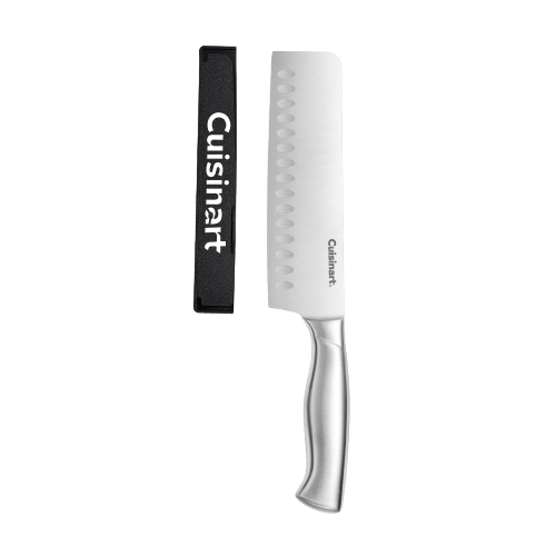 Cuisinart 7" Stainless Steel Nakiri Knife, Silver