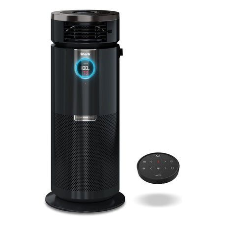 Shark Heater & Fan with NanoSeal HEPA, Cleansense IQ Odor Lock 3-in-1 Max Air Purifier, Grey - Open Box