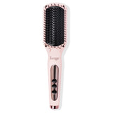 L'ange Hair Le Vite Straightening Brush, Dual-Voltage Hot Brush for Smooth, Anti Frizz Hair, Blush