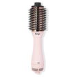 L'ange Hair Le Volume 2-in-1 Titanium Blow Dryer Brush, 60mm Oval Barrel, for Smooth, Frizz-Free Styling on All Hair Types, Blush