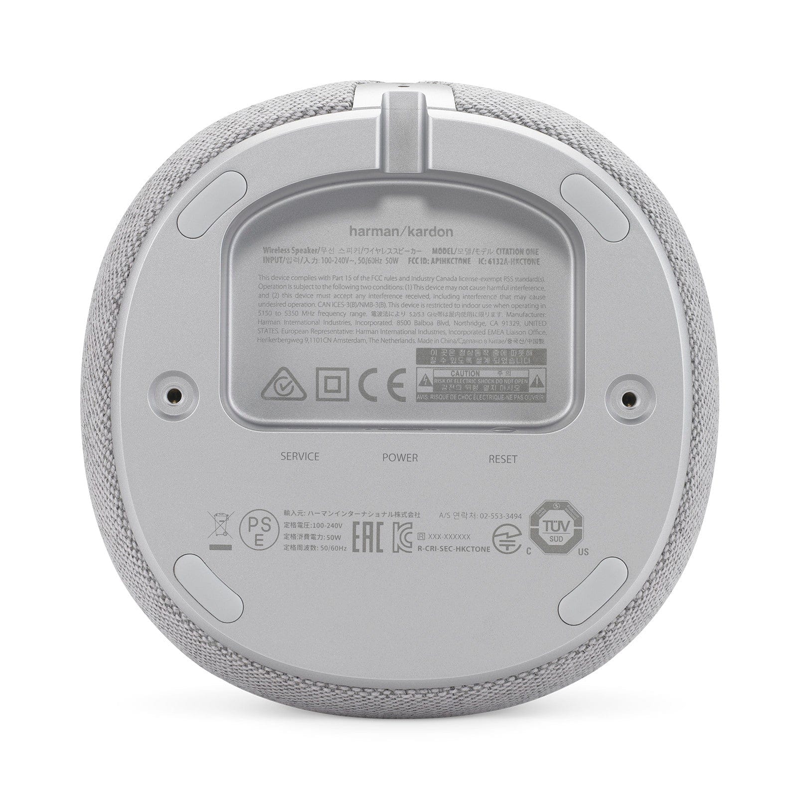 Harman Kardon Citation ONE Smart Bluetooth Speaker, Gray - Certified Refurbished