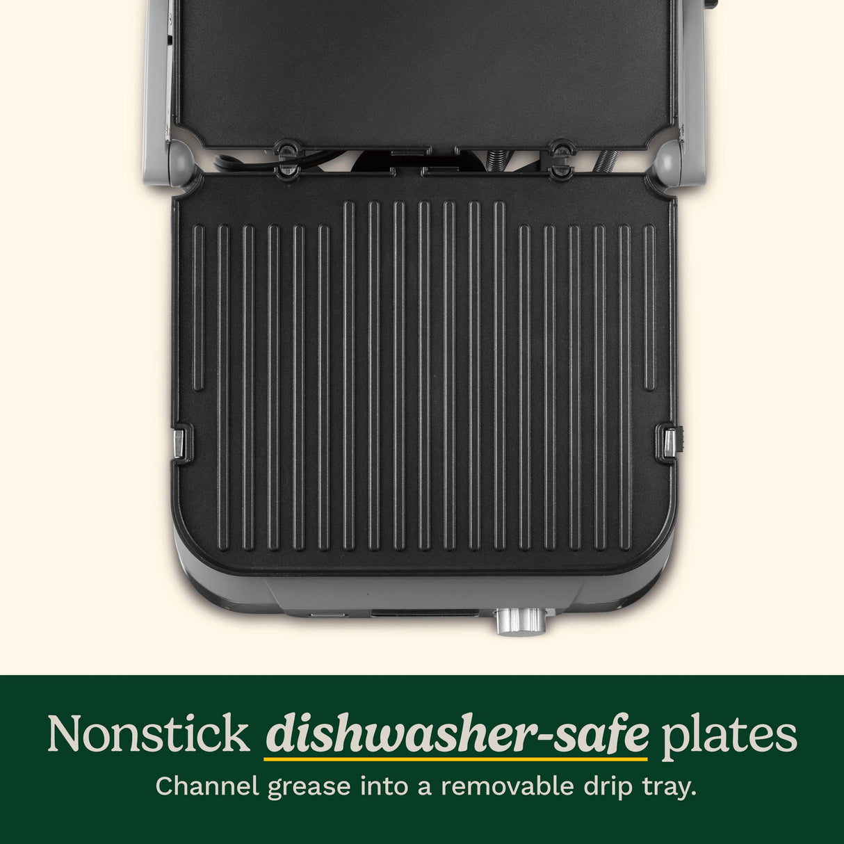 Cuisinart Griddler® with Smoke-Less Mode, Silver