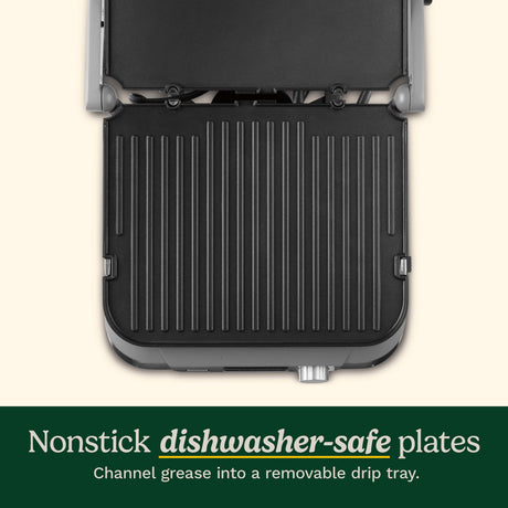 Cuisinart Griddler® with Smoke-Less Mode, Silver