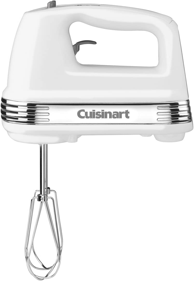 Cuisinart HM-70FR 7 Speed Hand Mixer, White - Certified Refurbished