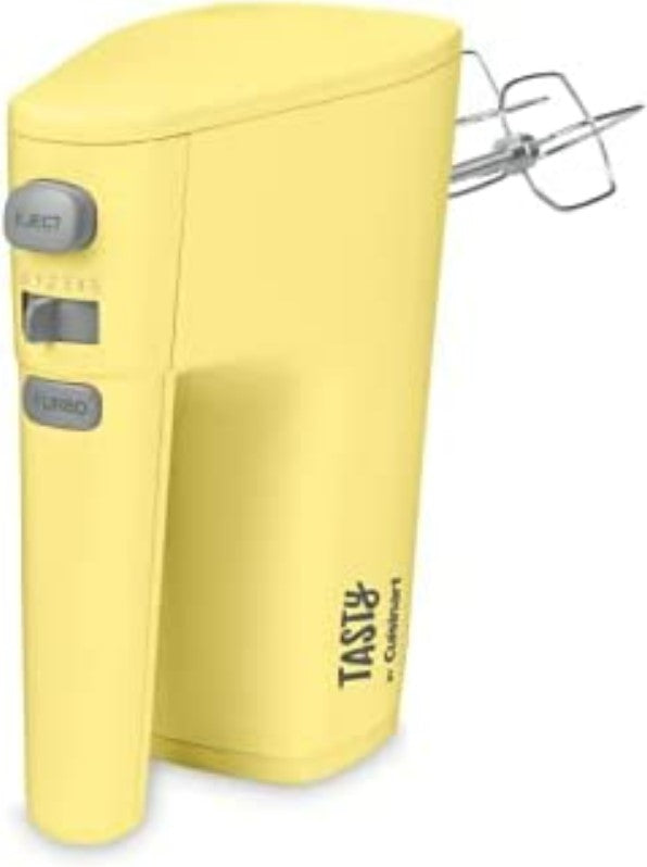 Tasty by Cuisinart HM200TY Hand Mixer, Yellow