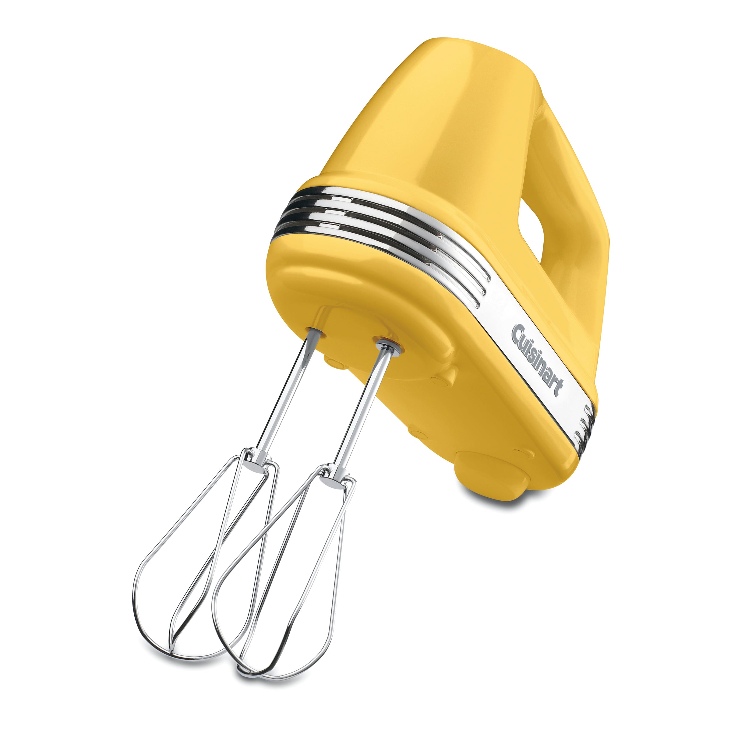 Cuisinart HM-70YSLTFR Power Advantage 7-Speed Hand Mixer, Yellow - Certified Refurbished